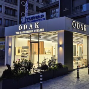 Saç Tasarım Merkezi Tabelası